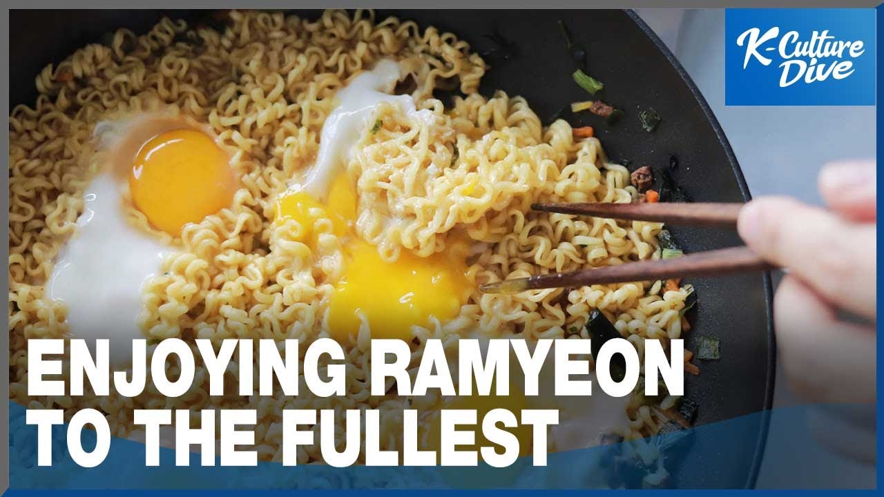 [K-Food] Korea's "kookmin" noodles: ramyeon and the many ways to enjoy it