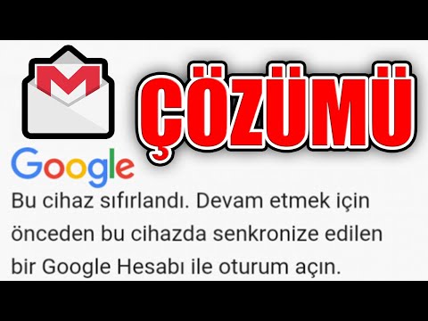 Gmail Bu Cihaz Sıfırlandı. Telefon Format. Huawei, Samsung, Xiaomi