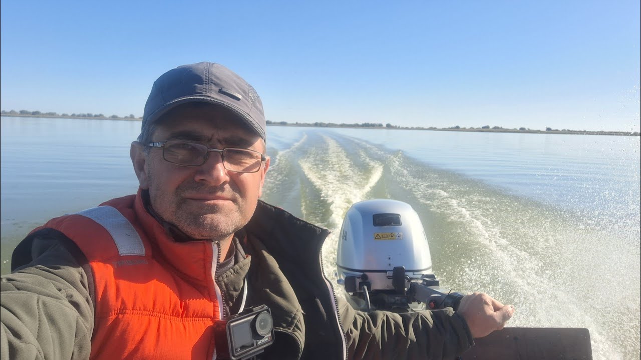 Vreme fabuloasa pe lacul Razim