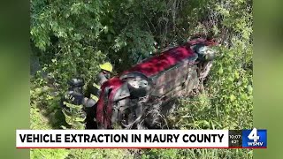 Vehicle extraction in Maury County