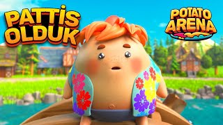 Tatlış Patateslerin Kapışması - Türk Yapımı Güzel Bir Oyun #potatoarena #erikgames