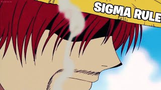 Sigma Male Grindest Shanks | one piece Resimi