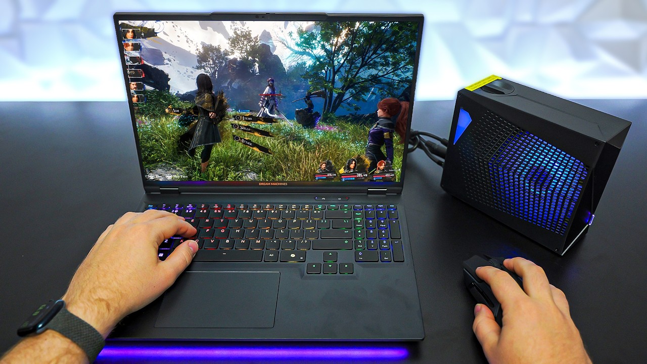 The KING of Gaming Laptops? - Dreammachines RT5090-16NA32