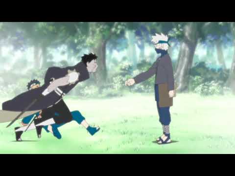 Naruto Shippuden Kakashi Vs Obito Full Fight 60FPS ENGLISH DUBBED