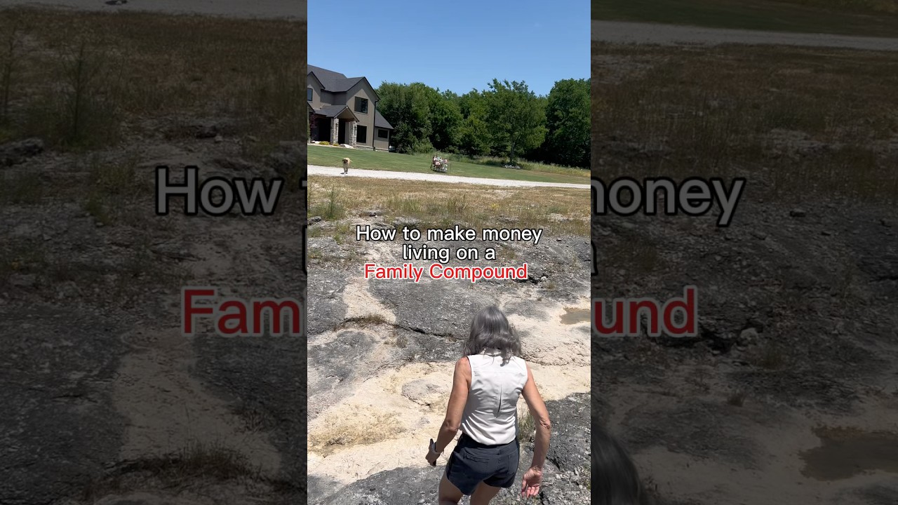 If cash can be made on the family compound, would you live like this? #familycompound #hookranch
