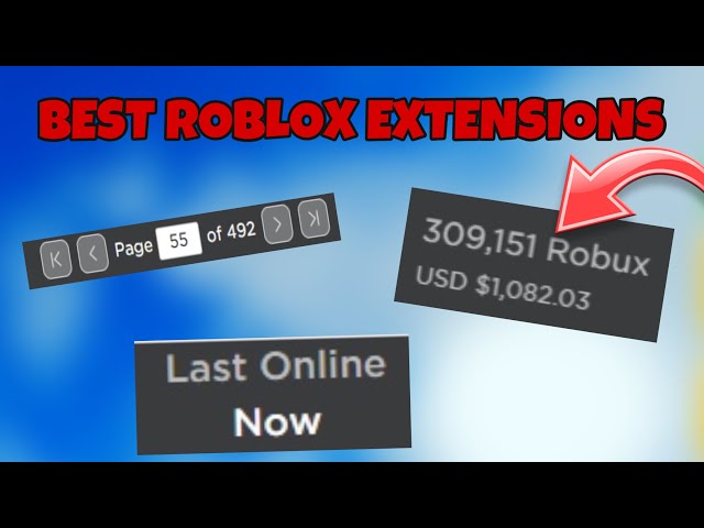 The *BEST* Roblox Extensions to Get in 2022! (Crazy Features) 