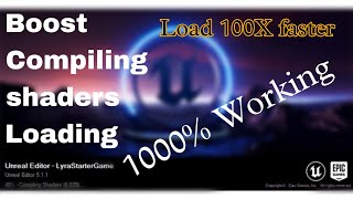 Unreal Engine 5 Stuck At 45% , 75% , 95% , That's How Can You Fix This | How To Fix UE 5 Loading