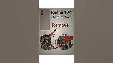 redmi 13c auto restart problem