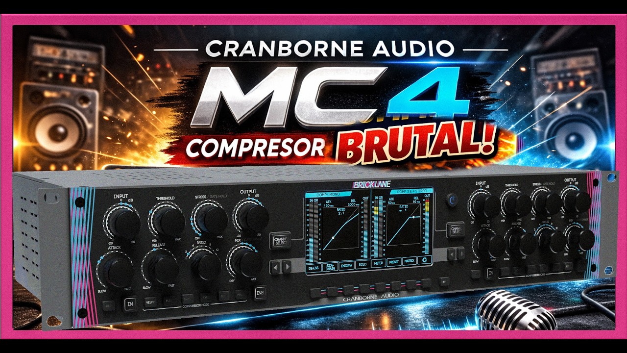 🎛️ ЛУЧШЕЕ с выставки NAMM 2026 – Cranborne Audio MC4 🔥 Самый совершенный компрессор в мире? ДА