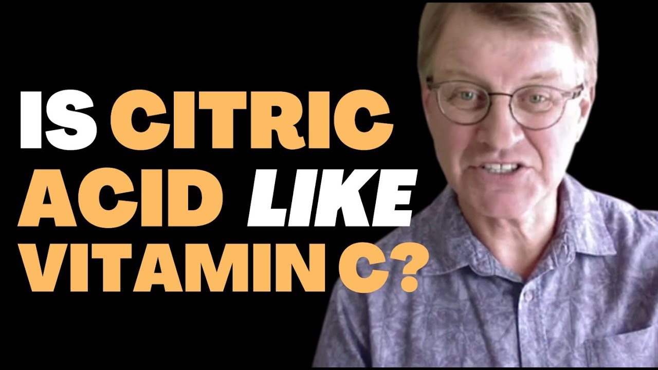 Is Citric Acid Like Vitamin C? Ask Eric Bakker YouTube