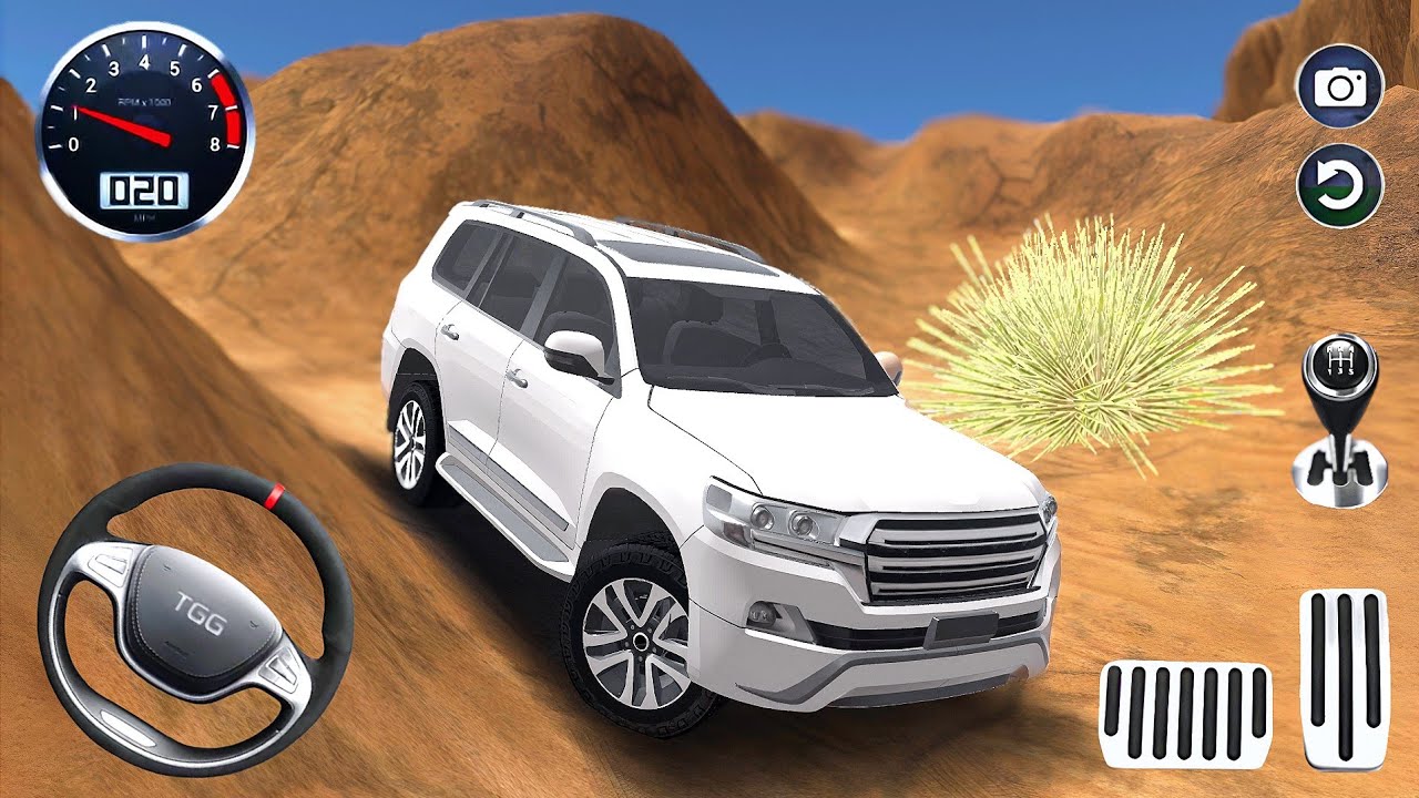 Off-road Car SUV Driver Simulator 2025 - Off-road Drive Dessert - Car Game - Android Gameplay