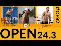 Jonne Koski vs Colten Mertens vs Rebecca Fuselier in CrossFit Open 24.3