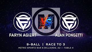 Download lagu FARYN AGIERT vs ALAN PONGETTI - METRO SPORTZ BAR & BILLIARDS - TABLE 4 | EvoSports