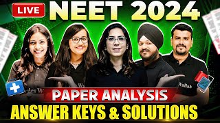 NEET 2024 Question Paper Discussion & Answer Keys in Pure English🔥🔥