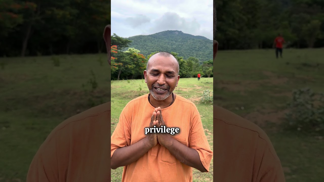 A heartfelt sharing by an Isha Brahmachari