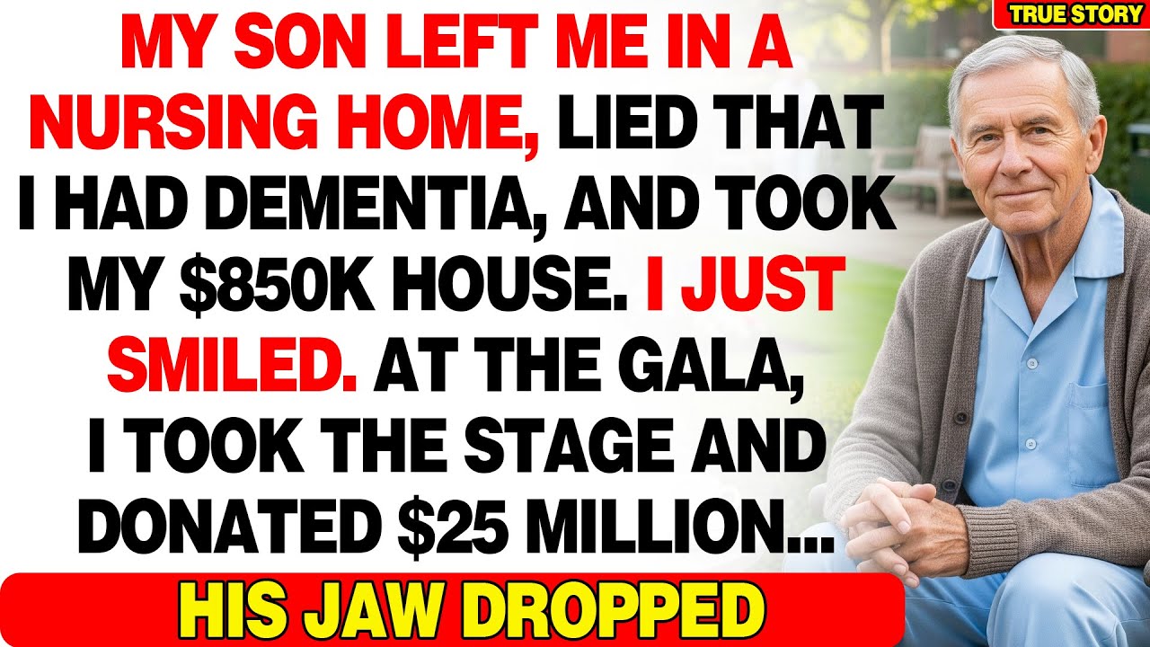 My Son Put Me in a Home and Stole My House — Then Found My Note: 'Sheriff Comes at 8AM
