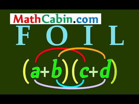 Multiplying Polynomials: FOIL Method problem ! ! ! ! ! - YouTube