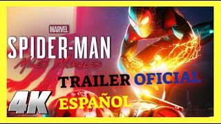 SPIDER MAN Miles Morales Trailer ESPAÑOL Marvel's Spider Man