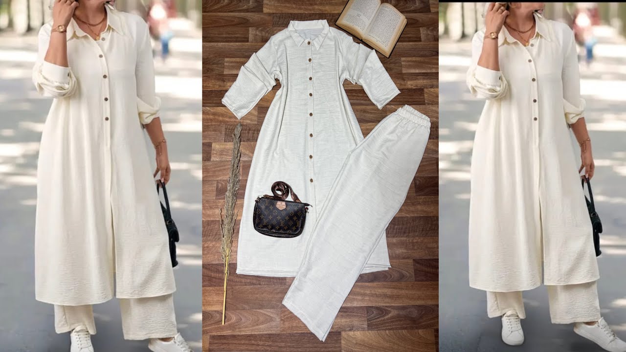 اجي تعرفي كفاش تتعلمي بسهولة وتحقق أهدافك تفصيل وخياطة انسومبل رائع للمحجبات