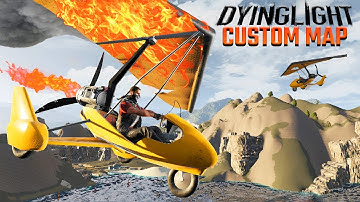 Flying Planes in Dying Light is AMAZING — Custom Map w/BestGamerAli — Funny Moments