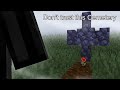 Minecraft CREEPYPASTA: The cemetery
