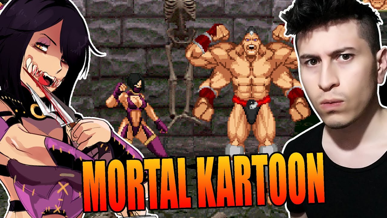 QUE LOCURA ES ESTA!? - MORTAL KARTOON MUGEN