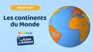 Les continents du Monde Apprendre Les Continents