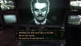 Annoy Mr House with your low intelligence Net Worth