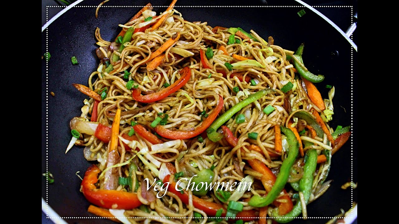 Veg Chowmein - Veg Hakka Noodles - Indian Kitchen Foods | Kitchen Food of India