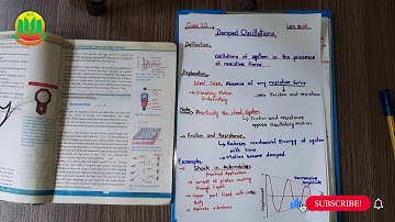 Damped Oscillations -- Class 10 Physics, Lecture 6,