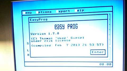 Flashing an easy flash 3 cart with openpandora