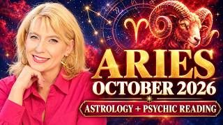 ✨ Aries October 2026 Astrology & Psychic Horoscope Forecast ✨