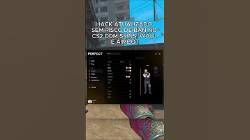 HACK ATUALIZADO SEM RISCO DE BAN NO CS2 COM SKINS, WALL E AIMBOT