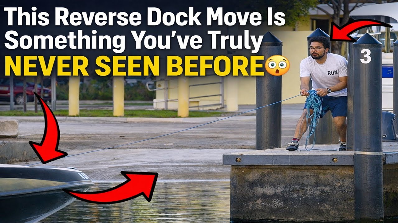 This Reverse Dock Move Is Something You’ve Truly Never Seen Before 😳 | Boat Ramp Show