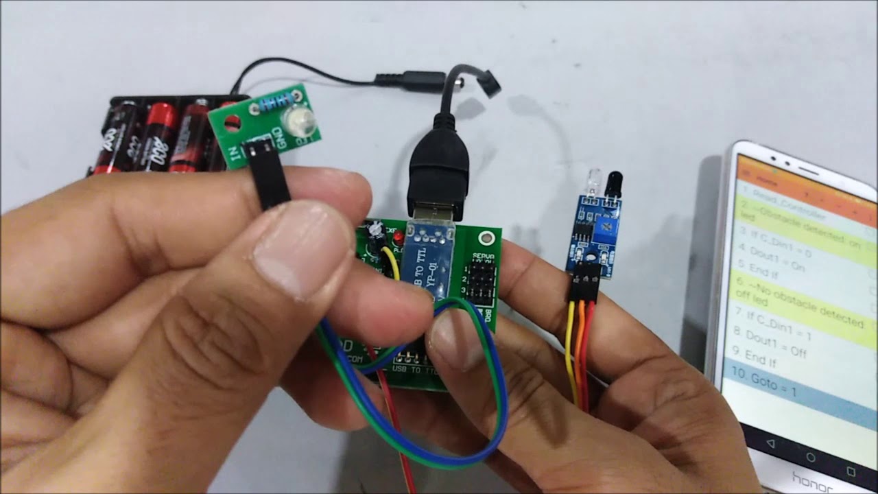 Magnetcode Salad - Digital Input and Digital Output - YouTube