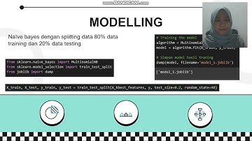 Analisis Sentimen Opini Film pada Twitter Menggunakan Naive Bayes || Ujian Praktek NLP