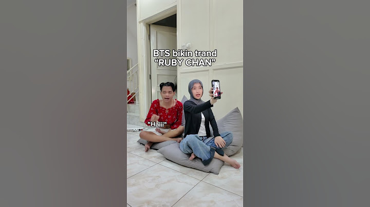 BTS TREND RUBY CHAN HAII😭ADAM MUKANYA TERTEKAN TAPI MENDALAMI PERAN🗿
