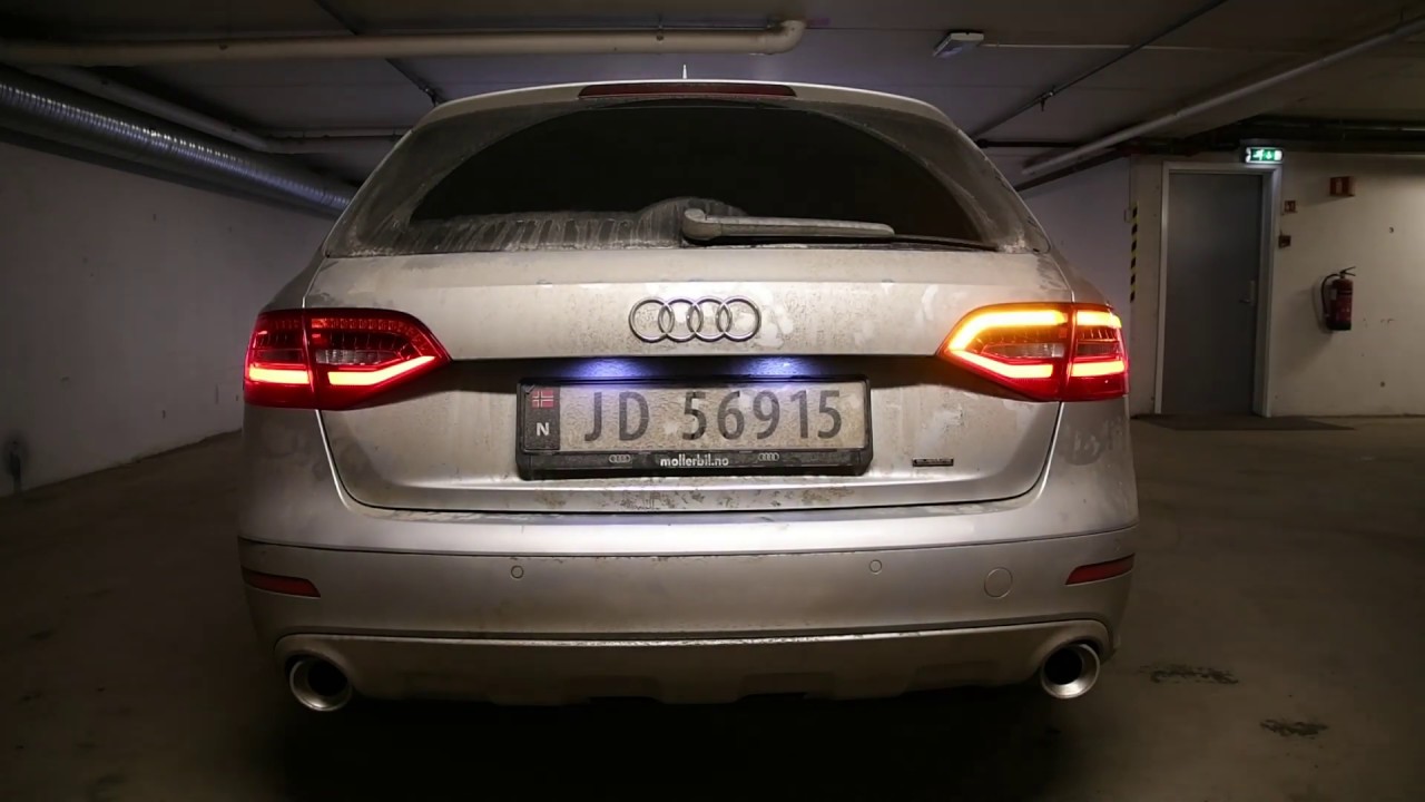 A4 B8 Avant Pre vs Facelift - YouTube