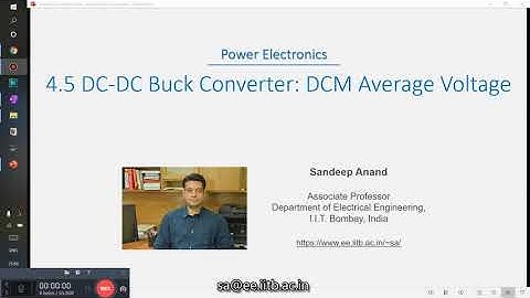 4.5 DC-DC Buck Converter_DCM Average Voltage