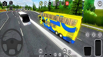 Double Decker Bus Driving in Proton Bus Simulator Road - #50 Android Gameplay | Euro Coach Simulator