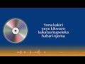 YONA BURKA SDA YOUTH CHOIR OFFICIAL LYRICS