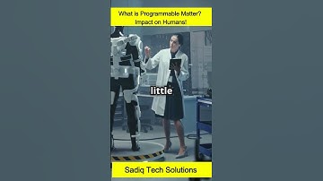 What is Programmable Matter? Impact on Humans! 🧩✨ #informationtechnologycareers #technology #future