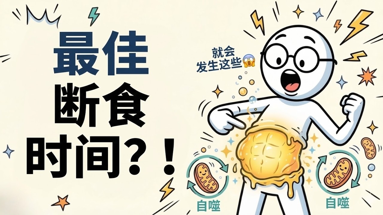 科学解读：禁食减肥和促进自噬的最佳时间是什么时候？