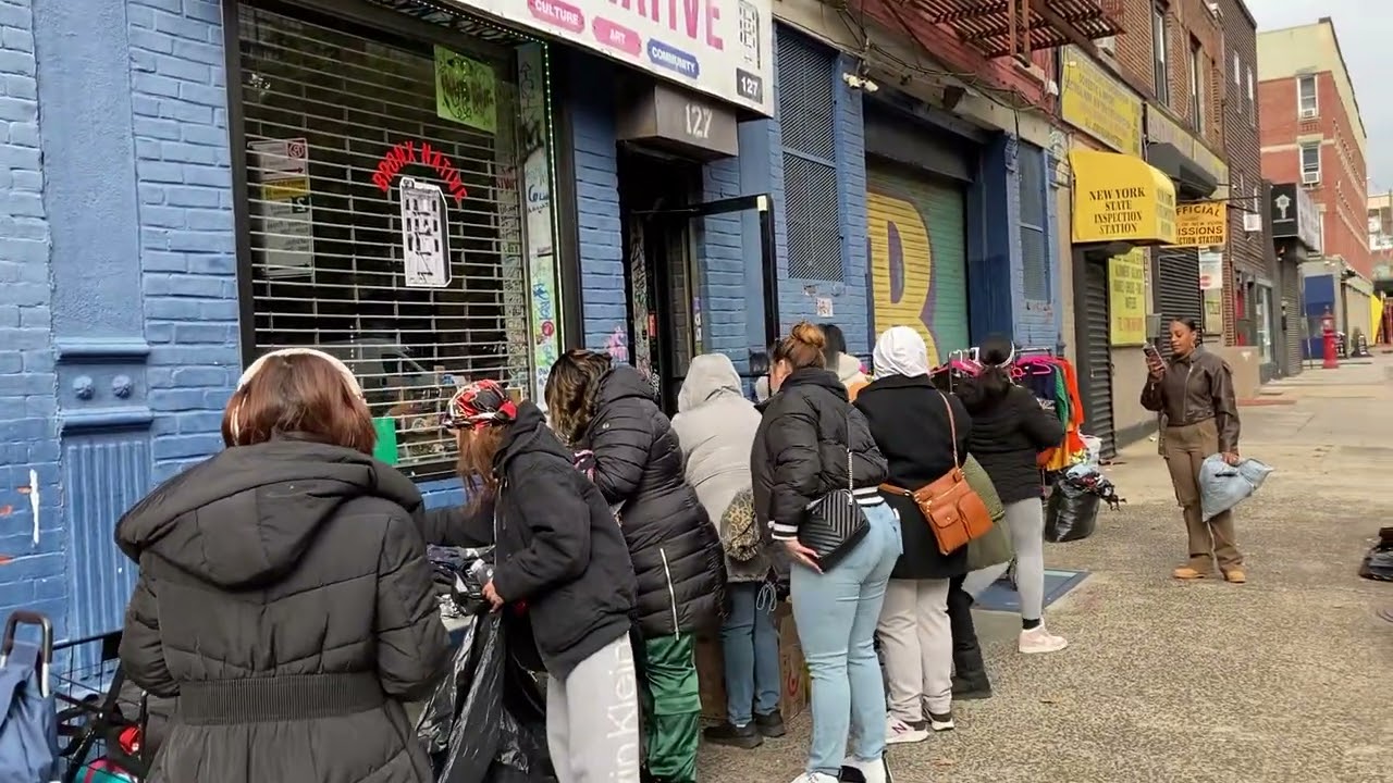 The @womenoffduty Community Giveaway at the @thebronxnative with @epiphanyamor 11/23/25