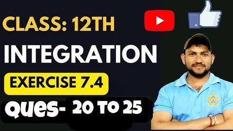 ex 7.4 class 12th maths Q 20 to  25 | ex 7.4 class 12th maths| ex 7.4 class 12 maths|ex 7.4 class 12