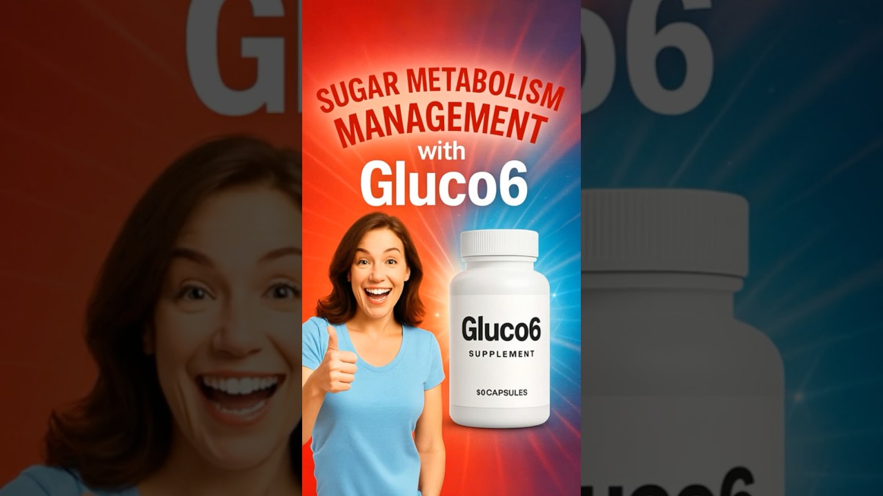 Why Gluco6 is a GameChanger for Healthy Blood Sugar Metabolism