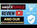 MagickFunnels Honest Review ⛔ STOP ⛔ Don’t Start Without Our CUSTOM BONUSES🏆 [Magick Funnels Review]