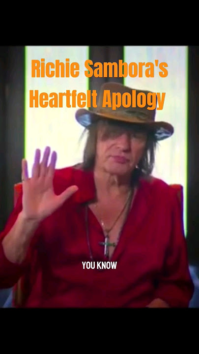 Richie Sambora Apologizes To Bon Jovi And Fans
