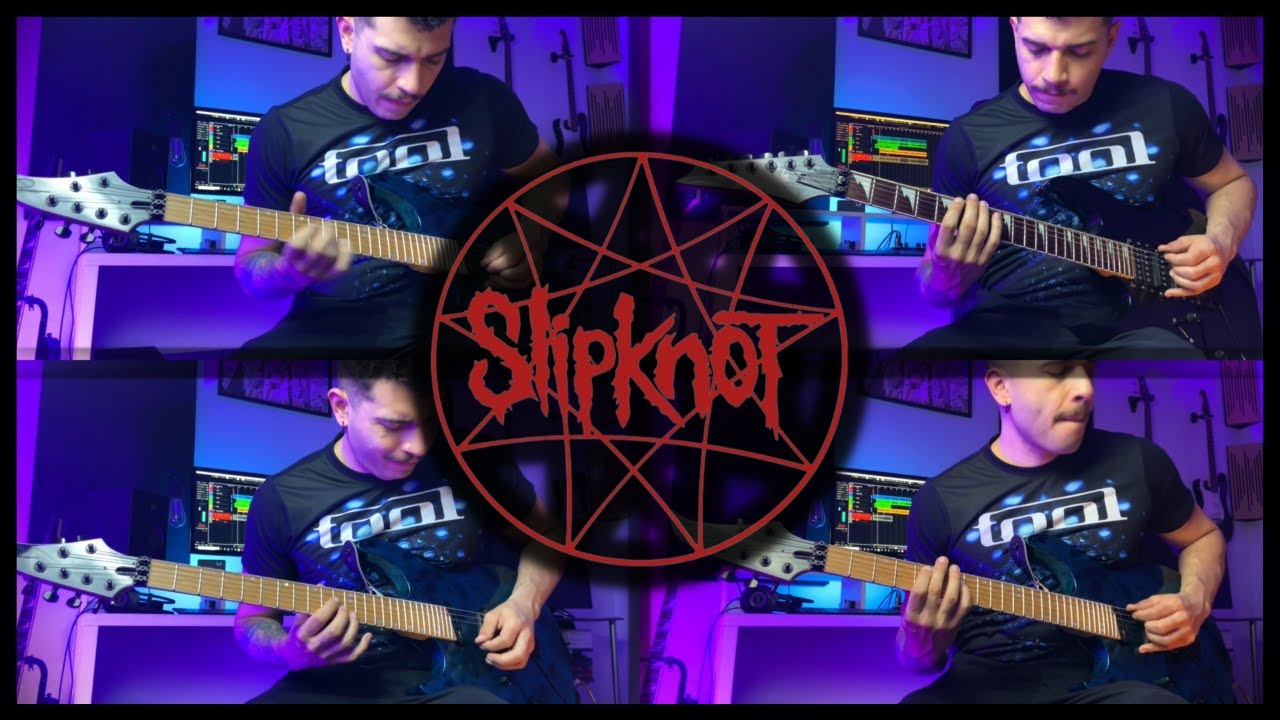 SLIPKNOT com guitarras sem distorção ficou EPICO