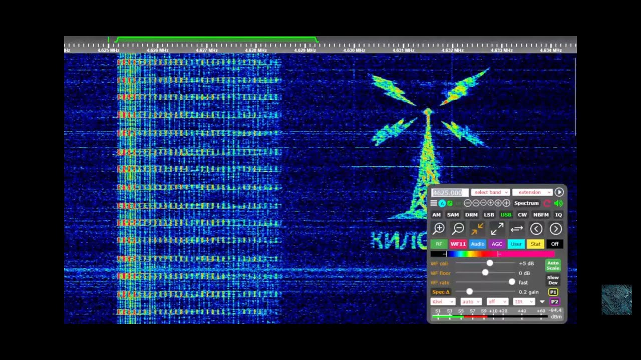 BUZZER ROSJA 4625 kHz PIRATES